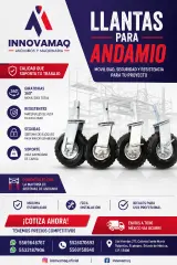 Llantas para Andamio Innovamaq