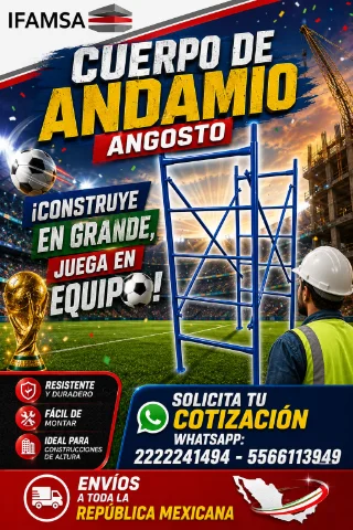 Cuerpo de andamio Angosto