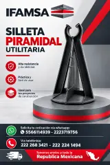 VENTA DE SILLETA PIRAMIDAL UTILITARIA