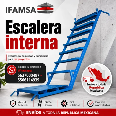 Escalera interna de alta resistencia