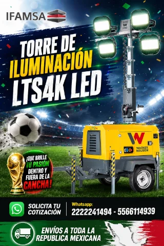 TORRE DE ILUMINACION LTS4K LED