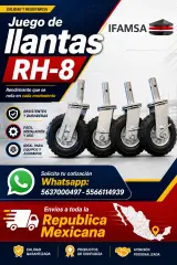 LLANTAS RUEDAS O RODAJAS PARA ANDAMIOS