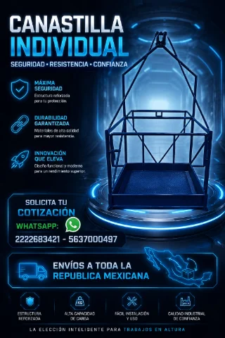 CANASTILLA INDIVIDUAL PARA PERSONAL