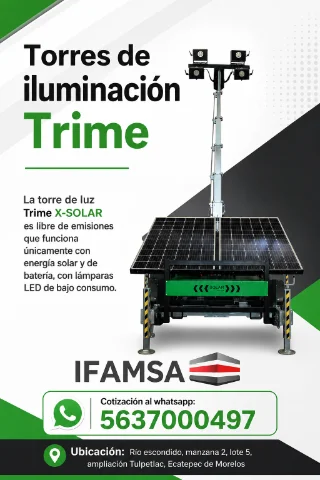 Torres de iluminacion Trime