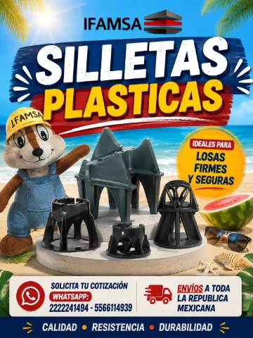 SILLETAS PLASTICAS EN TODO MX