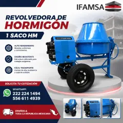 REVOLVEDORA DE HORMIGON 1 SACO HYPERMAQ