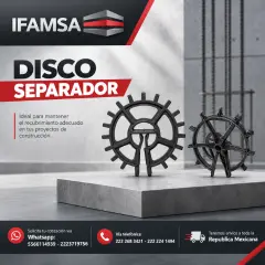 DISCO SEPARADOR EN IFAMSA