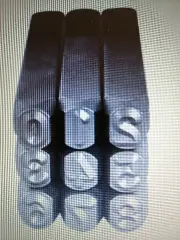 Juego de letras y numeros de golpe. - foto 3