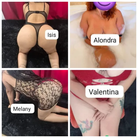 Variedad de chicas atrevete a pasarla rico.