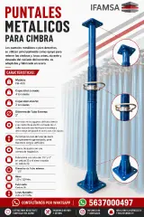 PUNTALES METALICOS PARA CIMBRA