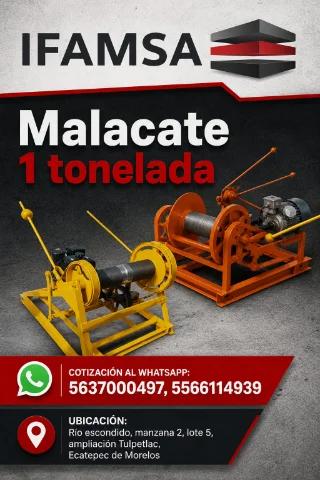 Herramienta de elevacion de 1 Ton