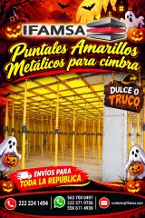 Puntales Amarillos para Cimba