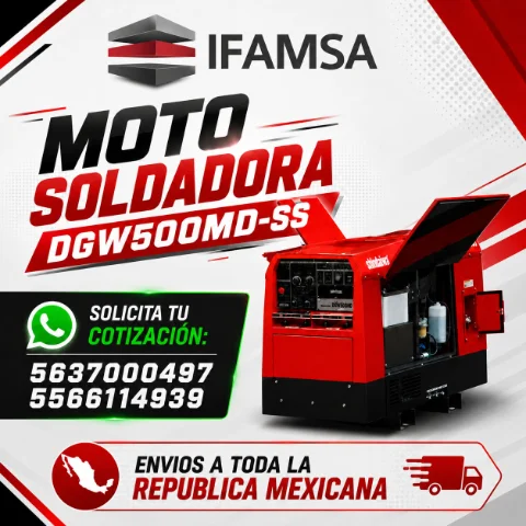 MOTO SOLDADORA SHINDAIWA DGW500MD-SS