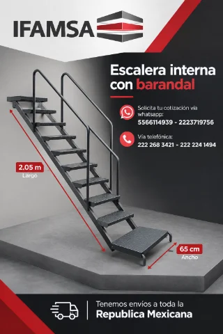 RENTA DE ESCALERA INTERNA PARA ANDAMIO