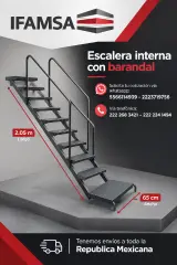 RENTA DE ESCALERA INTERNA PARA ANDAMIO