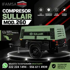 COMPRESOR SULLIAR MOD. 260 EN IFAMSA