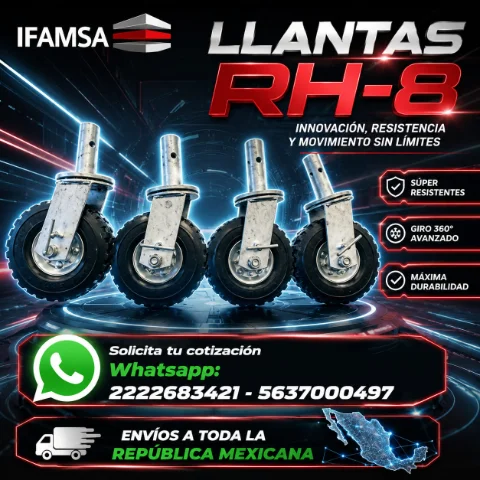 Juego de Ruedas RH-8
