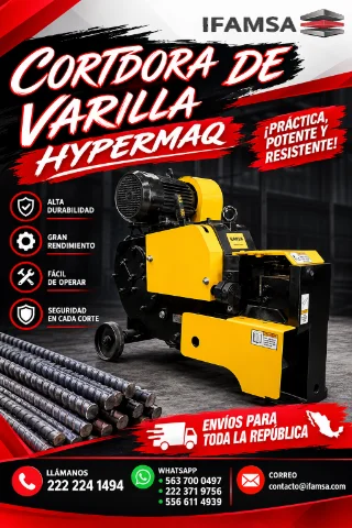 Cortadora de varillaHypermaq