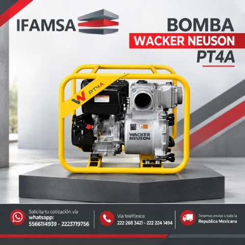 BOMBA WACKER NEUSON PT4A