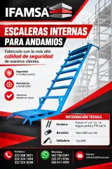 Escaleras Internas para Andamios