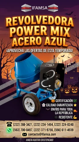 REVOLVERDORA POWER MIX AZUL ACERO AZUL