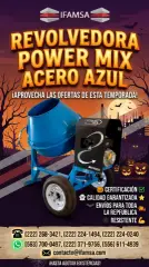 REVOLVERDORA POWER MIX AZUL ACERO AZUL
