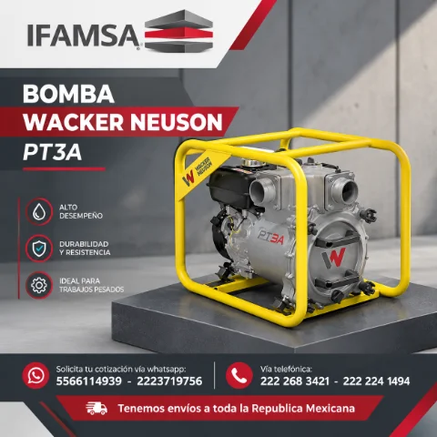 WACKER NEUSON PT3A BOMBA