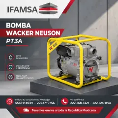WACKER NEUSON PT3A BOMBA