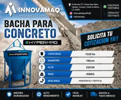 Bacha para Concreto Hypermaq 1528 Lts