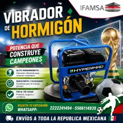 VIBRADOR DE HORMIGON