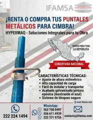 Puntales Metalicos para Cimbra-Hypermaq