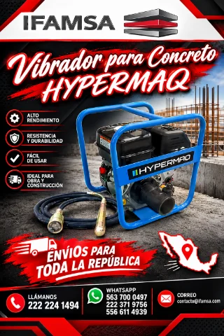 Vibrador para concreto