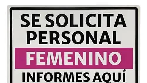 SE SOLICITA CHICA MAYOR DE EDAD