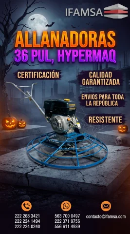 Allanadoras 36 pul.Hypermaq