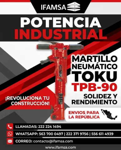 MARTILLO NEUMATICO TOKU TPB-90