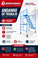 Renta y Venta de Andamio de Trabajo Estandar
