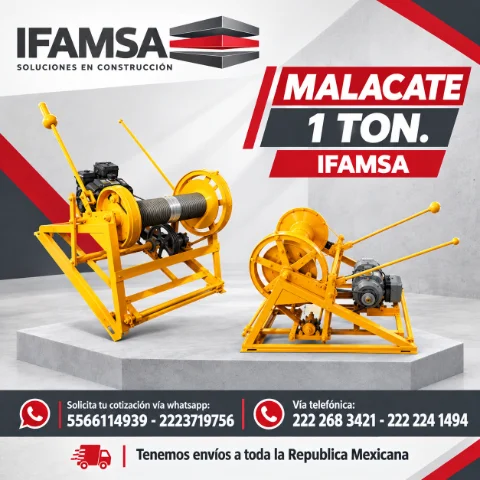 MALACATE 1 TON. IFAMSA EN PUEBLA