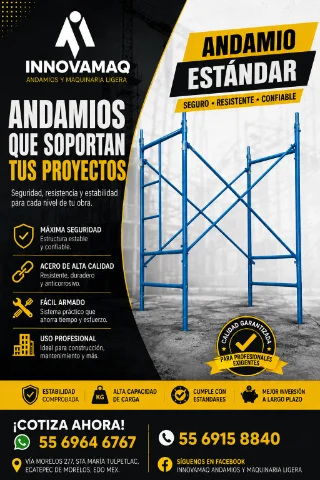 Andamios Estandar Reforzados Para Construccion