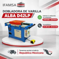 DOBLADORA DE VARILLA ALBA D42LP