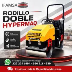 RODILLO DOBLE HYPERMAQ -