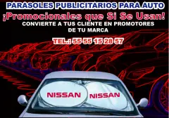 PARASOLES PARA AUTOS PERSONALIZADOS PARA CAMPAÑAS - foto 4