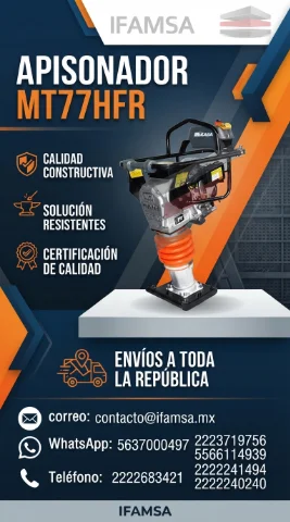 Apiisonadora Mikasa MT77HFR