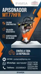 Apiisonadora Mikasa MT77HFR
