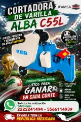 CORTADORA DE VARILLA ALBA C55L
