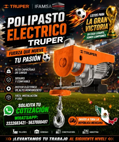 POLIPASTO ELECTRICO POLE-400