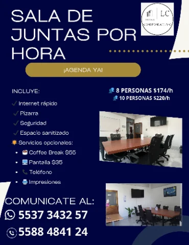 Salas de juntas para talleres