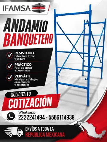 Andamio Banquetero Mod. AH-80