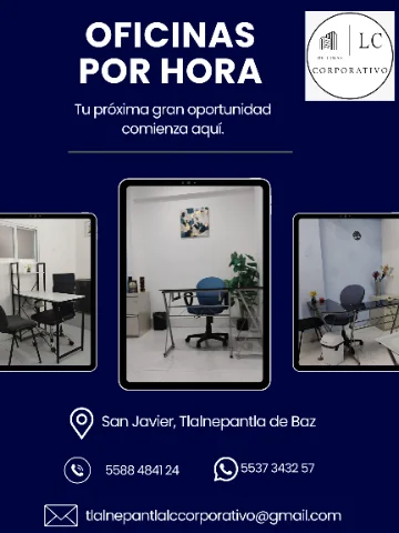 OFICINAS PRIVADAS POR HORA