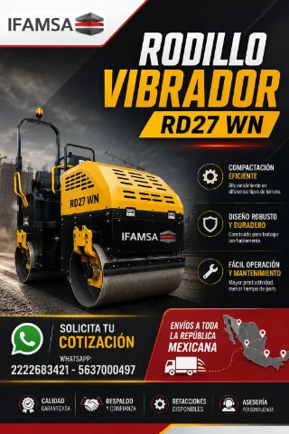 RODILLO VIBRADOR RD27 -