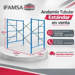 VENTA DE CUERPOS DE ANDAMIO STD 2m1.56m